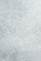 Gray textured background with concrete imitation. Free space for text. Banner. Top view.