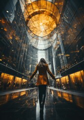 Creative ultra wide angle photography of New York City streets, high blur, long exposure...