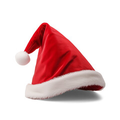 Christmas hat isolated on transparent or white background, png