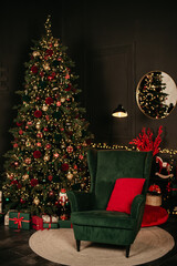 Background for Christmas photo studio.