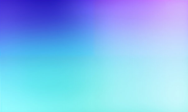 Abstract blurred gradient pastel blue green purple colors background. Colorful smooth banner template. High quality photo
