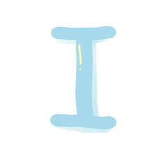 alphabet letter I