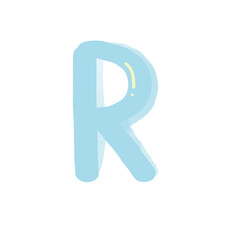 3d letter R