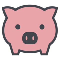 ブタのアイコン
