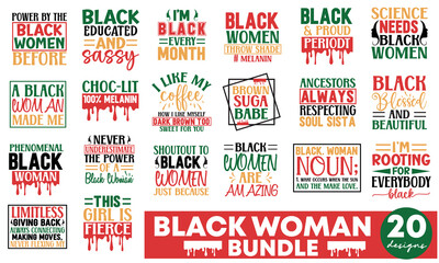 Black Women SVG Bundle