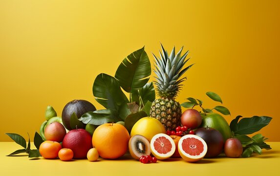 Vibrant Exotic Fruit Photography