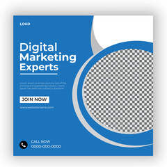 Corporate and Digital marketing social media post template