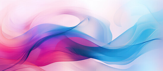 Fototapeta premium Colorful wavy background and beautiful smooth lines wity copy space