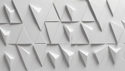 Abstract White Art: A Fusion of Texture and Geometry