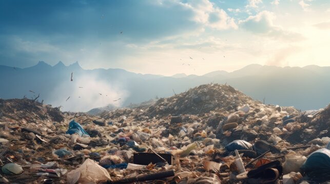 Get rid of large piles of garbage.