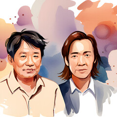 Illustrations, People, Generative AI, 생성이미지