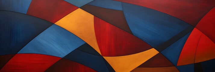 Infinite Colorplay, Abstract Background with Geometric Shapes