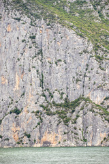 Vezirkopru canyon. Touristic canyon located on the Kızılırmak river. Also known as Sahinkaya Canyon