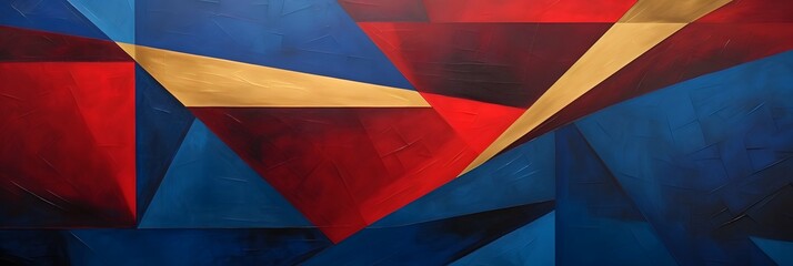 Fototapeta premium Wide screen colorful abstract wallpaper background design