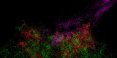 Aquamarine and pink Abstract Glowing Space Stars Vintage paper textured aquarelle canvas for modern creative design