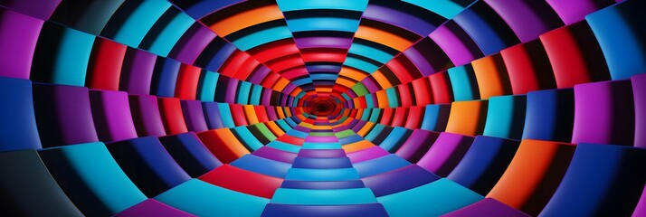 Wide screen colorful abstract wallpaper background design