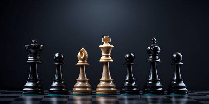 Premium Photo  Chess games and strategy concept luxury hobby made by  aiartificial intelligence