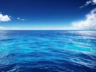 Obraz premium blue sea and sky