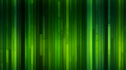 Textured green vertical stripes background with gradient shades. Modern abstract background.