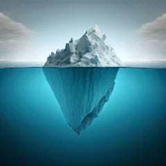 Fotobehang Tip of the iceberg. Business concept. Iceberg. Success business metaphor © B-design