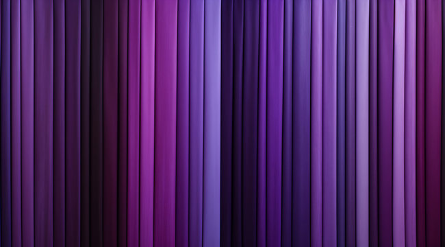 Elegant purple background with a smooth gradient and vertical lines, perfect for a luxurious and vibrant backdrop. Imitating fabric softness. 