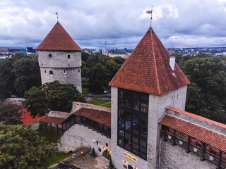 Tallin city is the capital of Estonia for holidays all year round... Tallin, Estonia, 08-10-2021