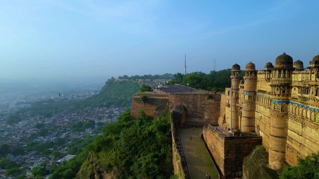 Gwalior Fort Aerial View Dji Mini 3pro