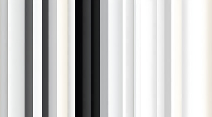 Bold black and white vertical stripes pattern. - obrazy, fototapety, plakaty