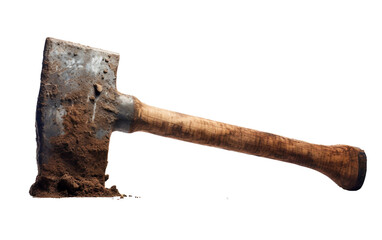 Strong and Heavy Duty Sledgehammer for Demolition Isolated on Transparent Background PNG.