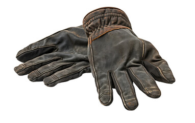 Work Gloves Comfort On Transparent Background.
