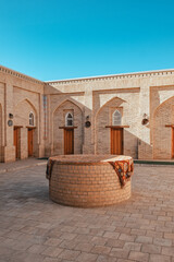 Inner courtyard of an old Koran school