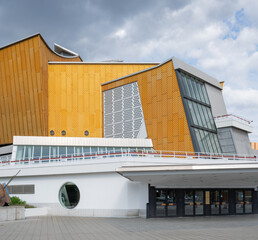 Berlin, Germany - April 24, 2023: The Berliner Philarmonie concert hall © Alexander
