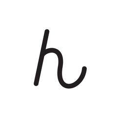 Japanese alphabet hiragana icon flat style