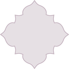 Islamic Shape Design Element Vector Illustration