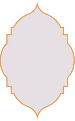 Islamic Shape Design Element Vector Illustration