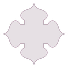 Islamic Shape Design Element Vector Illustration