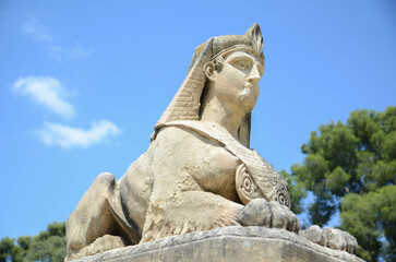 Torre blanca park in sant just Desvern, Barcelona, outdoor.