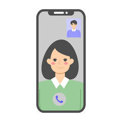 Video Call Illustration