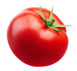 Red tomato isolated
