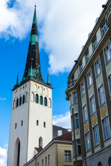 Tallin city is the capital of Estonia for holidays all year round... Tallin, Estonia, 08-10-2021