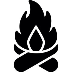 Winter Fire Icon
