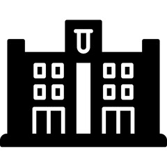 Naklejka premium Research Center Icon