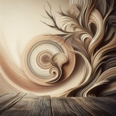 abstract background with wood