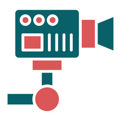 Vector Design CCTV Icon Style