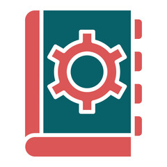 Vector Design Literary Style Icon Style
