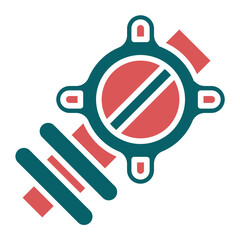 Vector Design Throttle Plate Icon Style