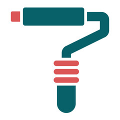 Vector Design Paint Roller Icon Style