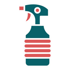 Vector Design Cleaning Spray Icon Style