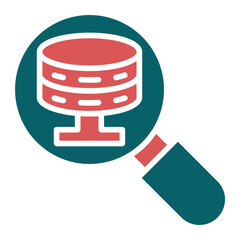 Vector Design Search Database Icon Style