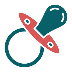 Vector Design Pacifier Icon Style
